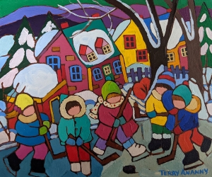 Hockey After School by Terry Ananny