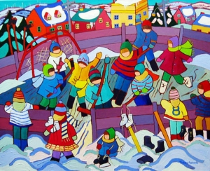 The Outdoor Rinks by Terry Ananny
