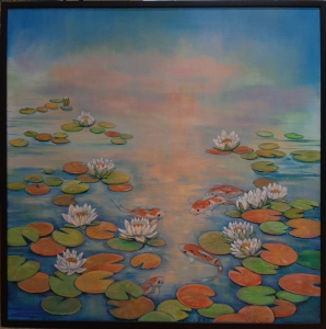 Koi Pond by Beverly Sneath