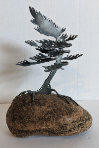 Windswept Pine V (Small) by Cathy Mark