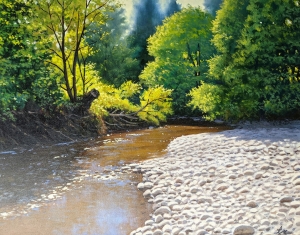 Along Stoney Creek by Cyril Cox