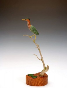 Green Heron by Gilles Prud'homme