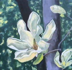 Yellow Magnolia by Joan McGivney
