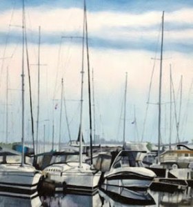 The Marina Yacht Club by Joan McGivney