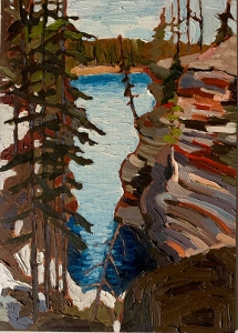 Athabasca River by Lauren Boissonneault