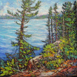 Georgian Bay Lookout by Lucy Manley