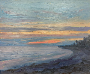Lake Ontario Shore by Norman R. Brown