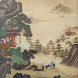 Ancient Mountain by Qing Zhang