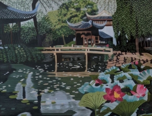 Zu Zhen Garden Small by Qing Zhang
