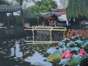 Zu Zhen Garden Small II by Qing Zhang