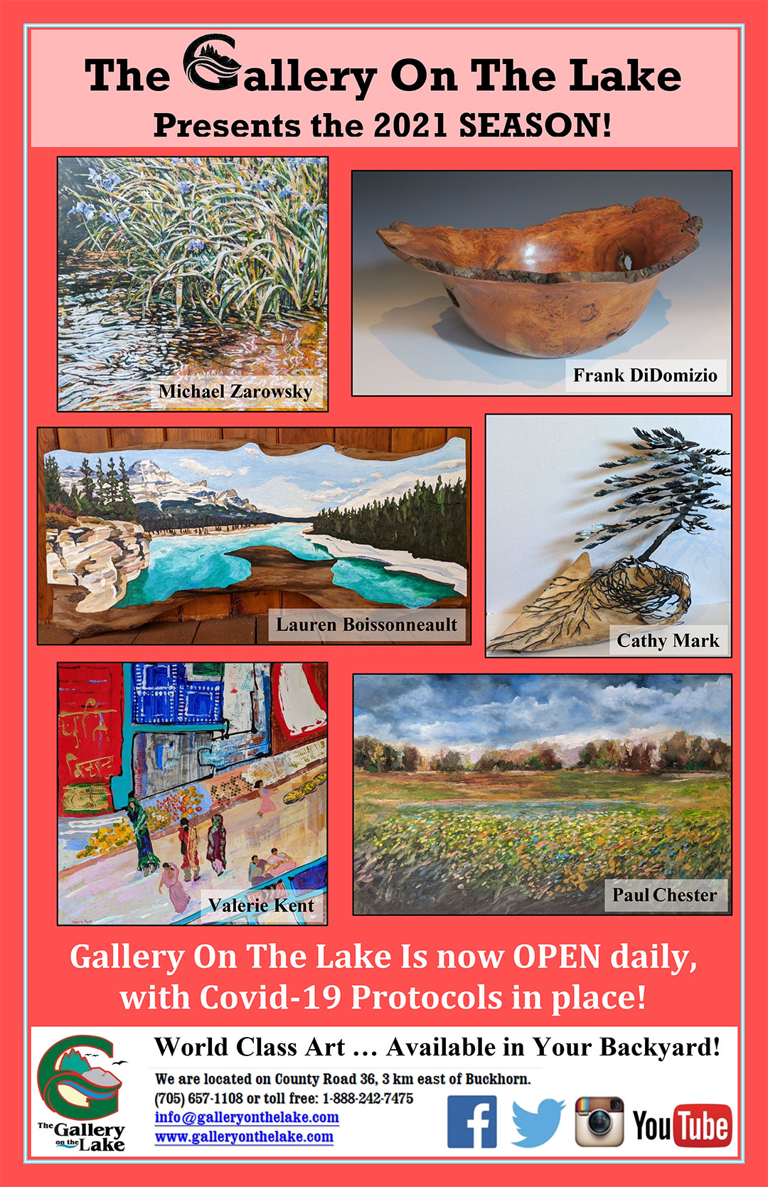The Gallery on the Lake 2021 Season 
